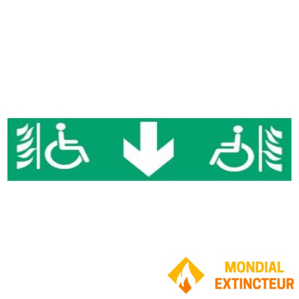 Клеящиеся этикетки с указанием направления Модель "TOLEDO" EAS