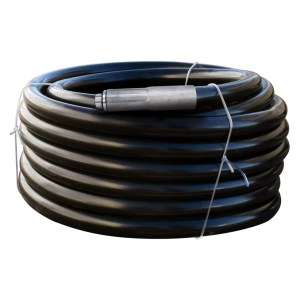 30 meter halvstyv slang för POK varumärke R.I.A. DN 33 mm - Crimpad ände