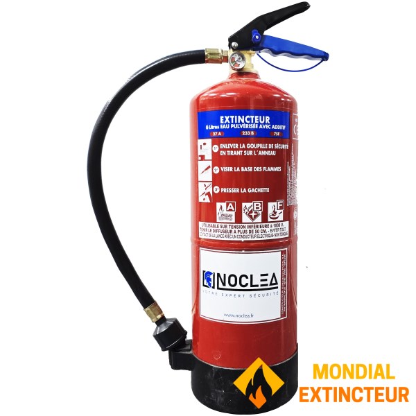 ABF 6 liters brandsläckare - MED FLUOR - CE-standard