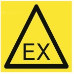 Atex zonpanel - B.200 x H.200 mm