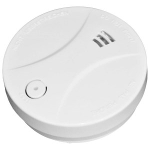 Brandvarnare med 9V Acaline-batterier - 2 års garanti