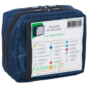 Första hjälpen-kit för 2/4 personer