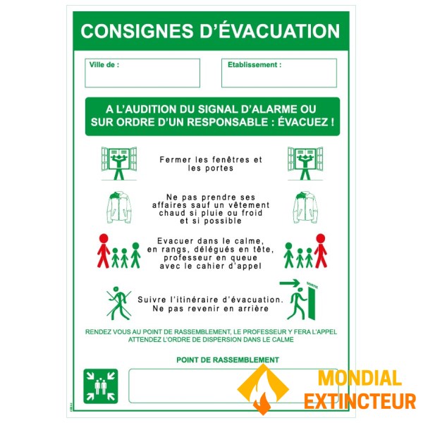 Instruktioner för avfallshantering - PVC A4