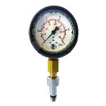 Manometer för provtryckning med gängad anslutning