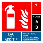 Vattensprutad PVC-panel 10 x 10 cm - Klass AB