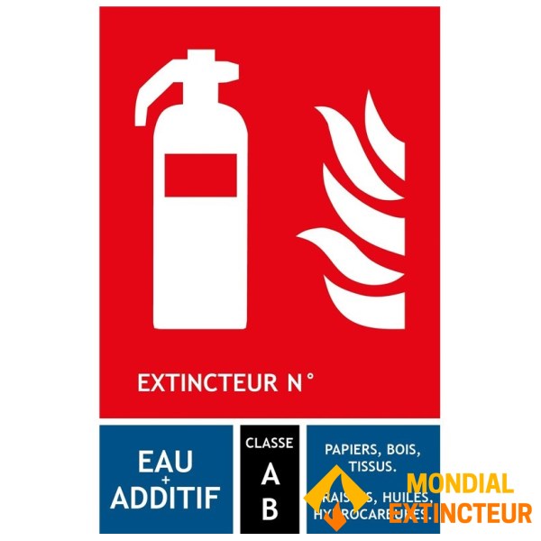 10'lu paket Su püskürtmeli söndürücü paneller 125 x 190