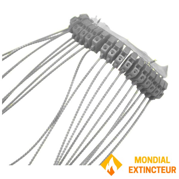 160 mm gri plastik contalar: 30'lu halka