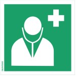 "Doktor" işareti - PVC 200x200 mm