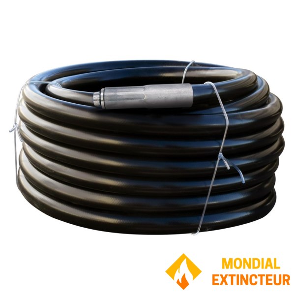 POK marka R.I.A. için 30 metre yarı sert hortum DN 33 mm - Kıvrımlı uç