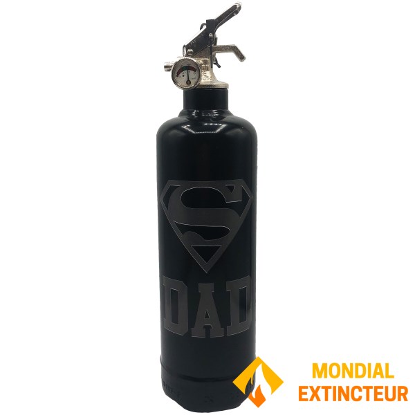 "SUPER DAD SİYAH" tasarım yangın söndürücü