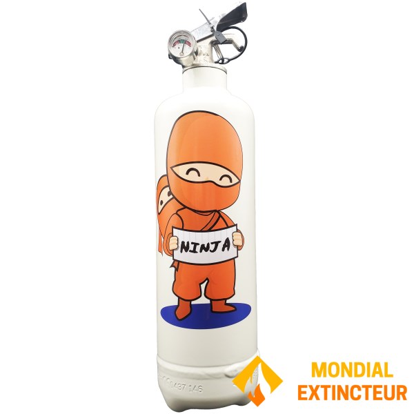 Tasarım "NINJA WHITE" yangın söndürücü