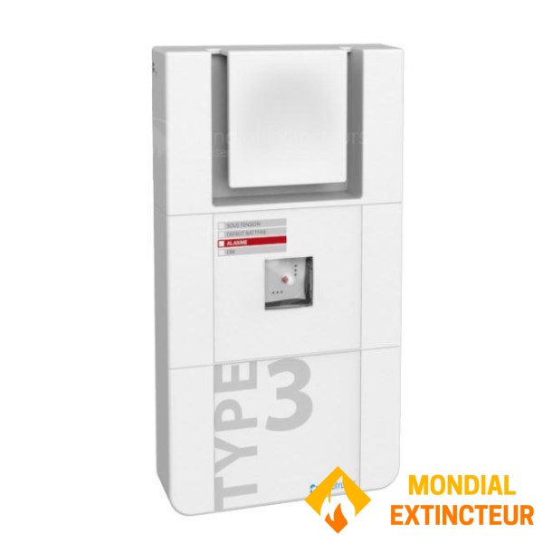 Alarme incendie type 3 + Flash intégré - BAAS MaL Neutronic