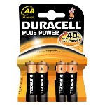 4 adet DURACELL 1,5V LR06 pil blisteri