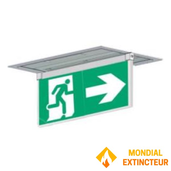 Двосторонні вбудовані в стелю ширми-двері