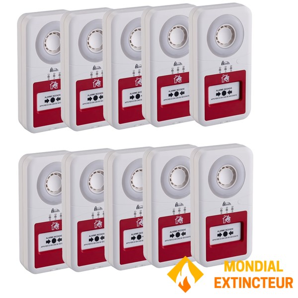 Упаковка з 10 сигналізаторів типу 4 з миготливим світлом