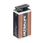 Коробка з 10 літієвих батарейок ULTRALIFE 9V L522-6LR61