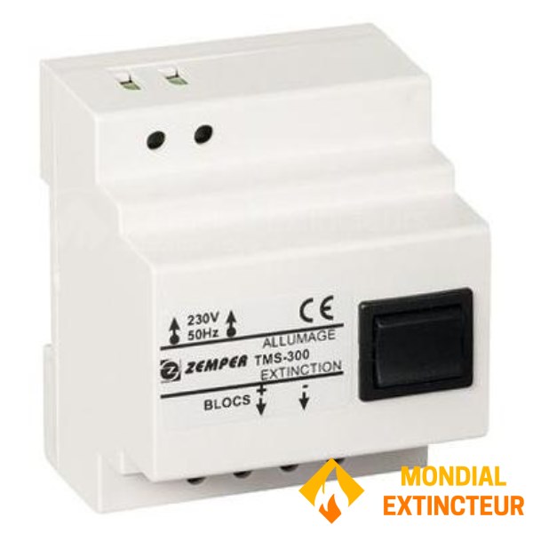 Boitier de télécommande pour bloc AEAS