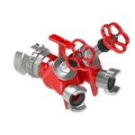 Маховичок 2 відділення - Вхід AR DN100 - Вихід 2XDSP40