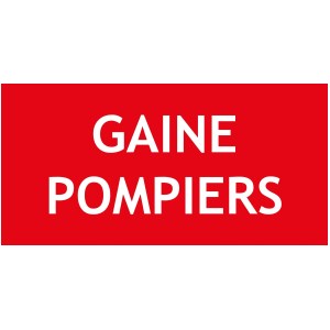 Жорсткий ПВХ "FIREFIGHTER GAIN" 200 X 100 мм