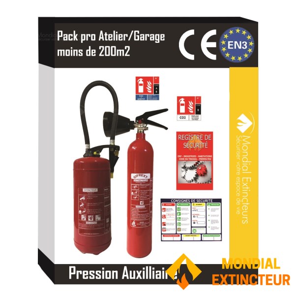 Pack Pro Спеціальна майстерня/гараж площею менше 200 м2 (допоміжний тиск)