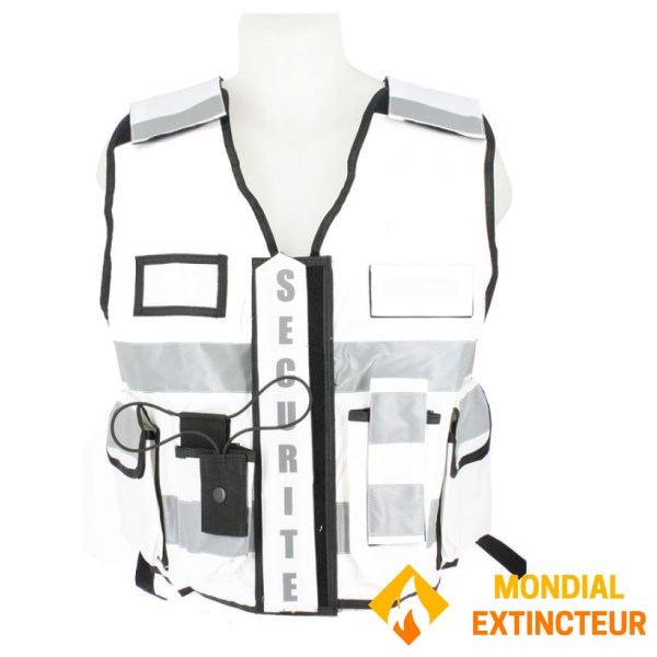 高能见度马甲 白色