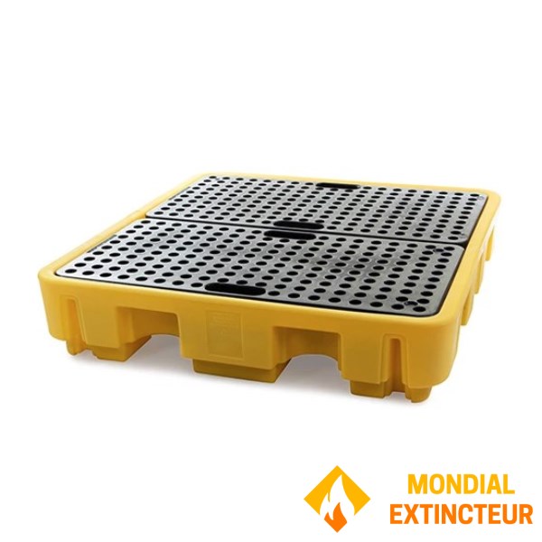 可容纳 4 个圆桶的保留仓 - 降低高度