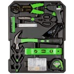 全套铬钒工具箱和工具盒 - 1200 个零件