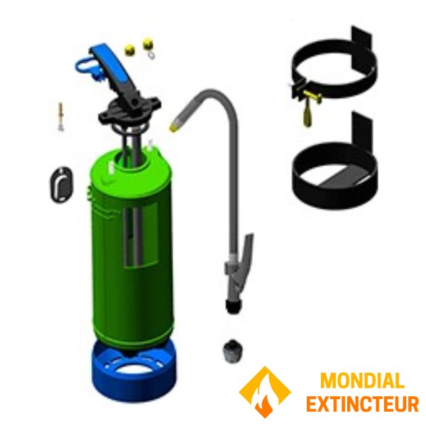 6 升便携式自主淋浴器 - 品牌 ANDRIEU