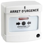 Axendis 双触点白色紧急停止手动释放装置